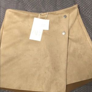 Zara Tan Skort